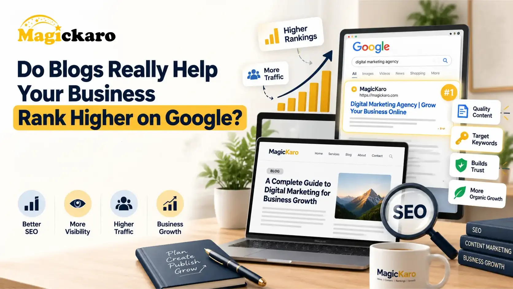 Do Blogs Really Help Your Business Rank Higher on Google?